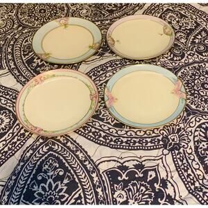 Vintage Porcelain Bread Plates